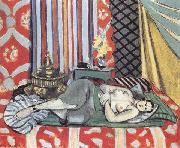 Henri Matisse Odalisque with Grey Culottes (mk35) oil painting reproduction